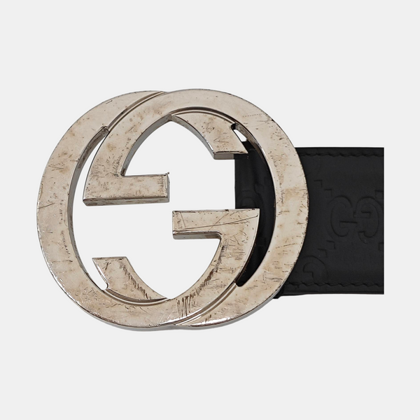 Leather Belt Black