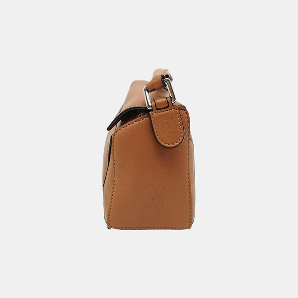 Puzzle Mini Calfskin Brown