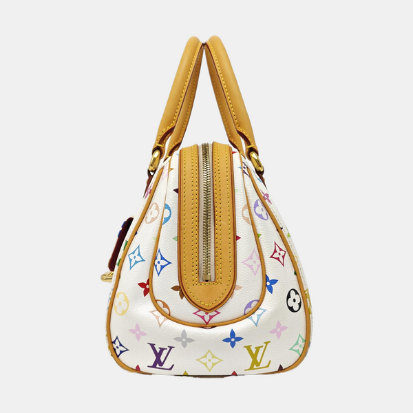 LV × TM PRISCILLA Monogram Coated Canvas White