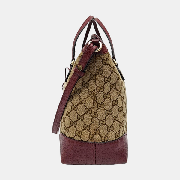 Bree Monogram Canvas Brown