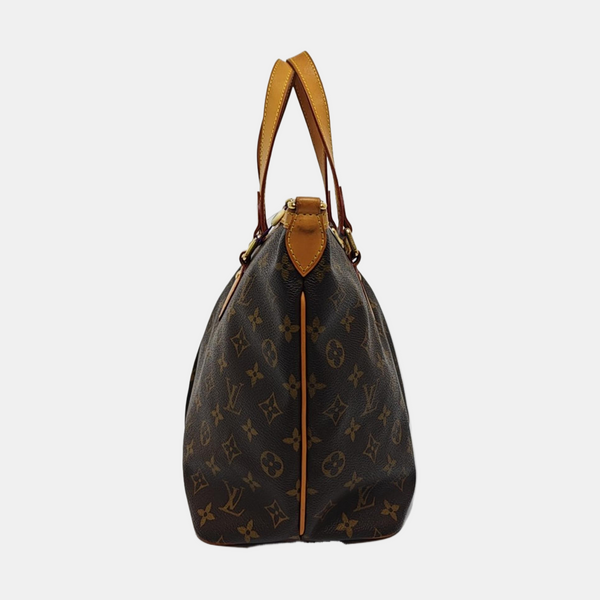 PALERMO PM Monogram Coated Canvas Brown