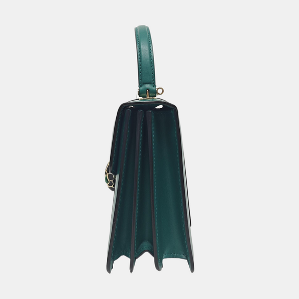 SERPENTI FOREVER Small Calfskin Green