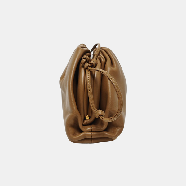 The Pouch Mini Calfskin Brown