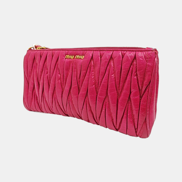 Matelassé Lambskin Red