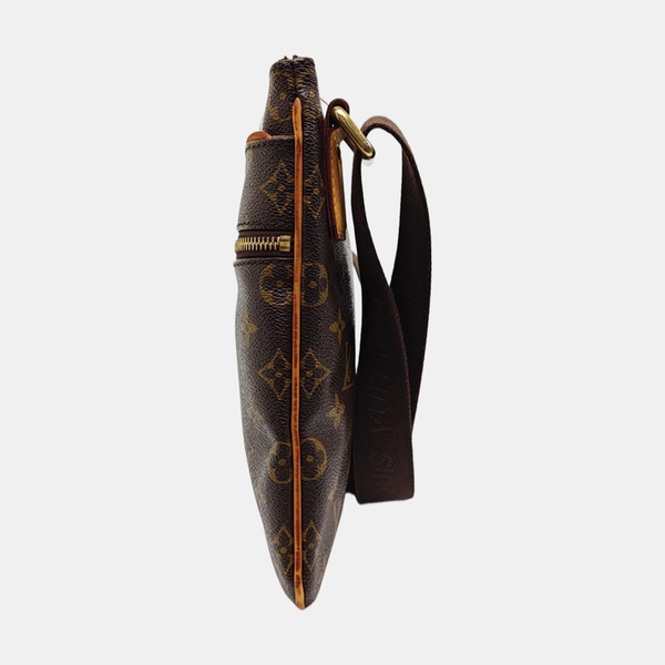VALMY Monogram Coated Canvas Brown