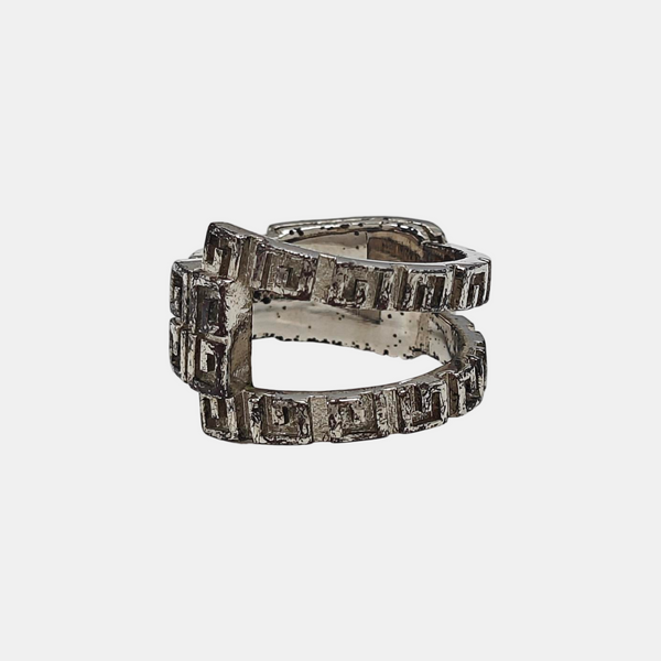 Metal Silver Ring HK 14