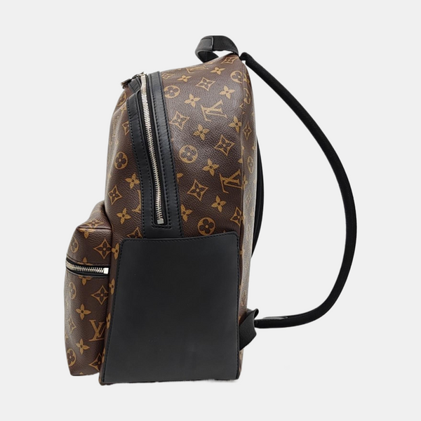 JOSH PM Monogram Coated Canvas Brown