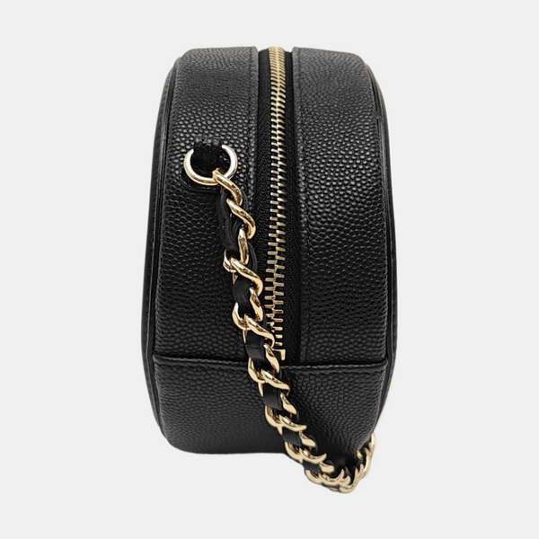 FILIGREE Quilted Grained Calfskin Black