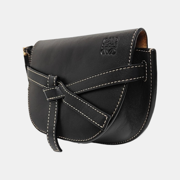 Gate Mini Calfskin Black