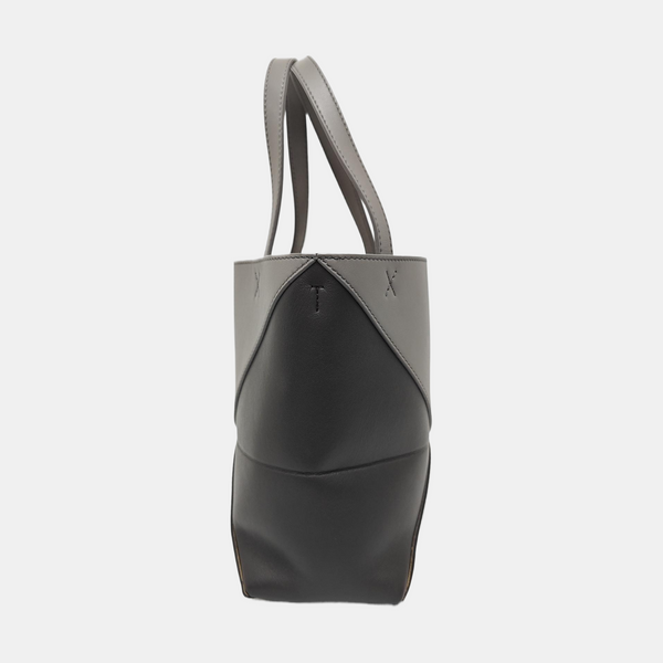 Authenticated pre-owned Puzzle Fold Mini Calfskin Grey - Shoulder Bag at Looply