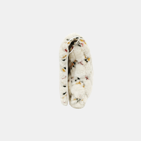 Fabric Shoulder Bag White
