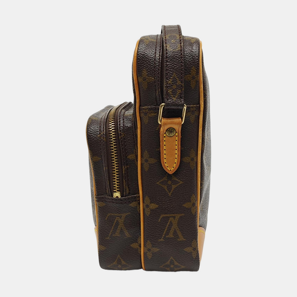 DANUBE Monogram Coated Canvas Brown