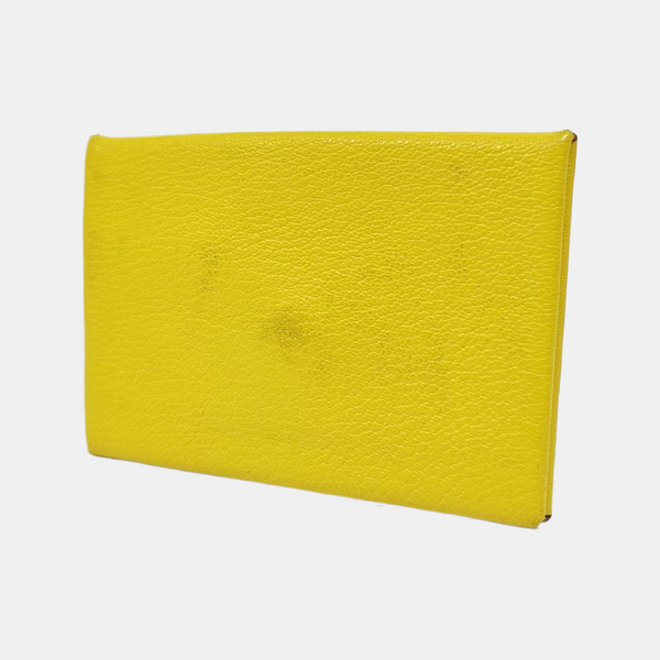 Calvi Chèvre Mysore Yellow Card Holder