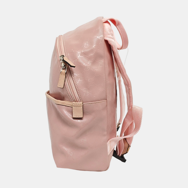 Signature Monogram Coated Canvas Pink