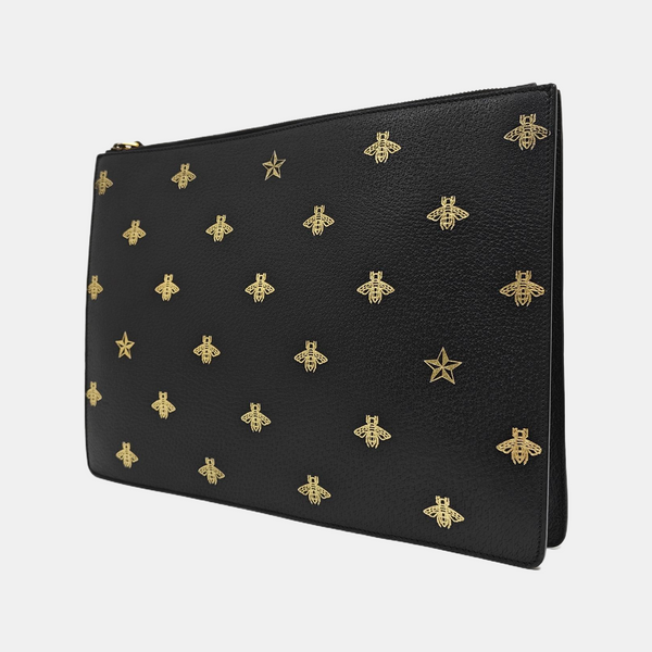 Calfskin Clutch Black