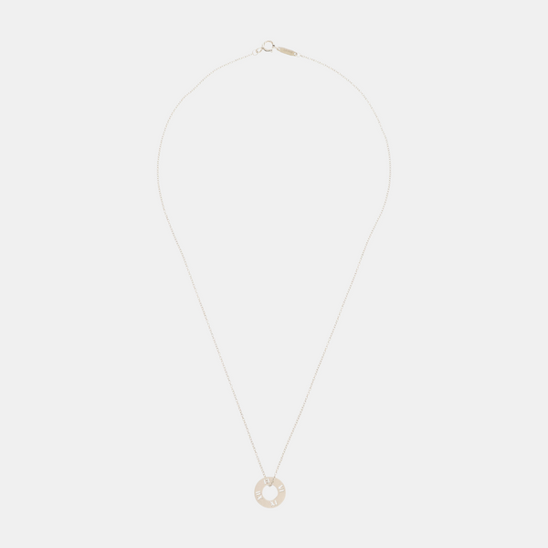 Collar de plata de ley 925 Atlas