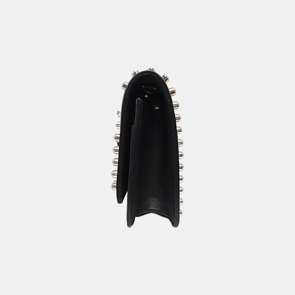 Authenticated pre-owned Karlito Calfskin Black - Shoulder Bag at Looply