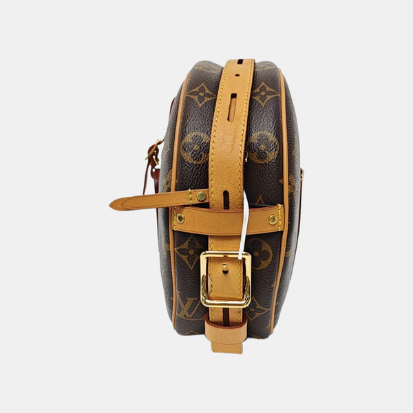BOITE CHAPEAU MM Monogram Coated Canvas Brown