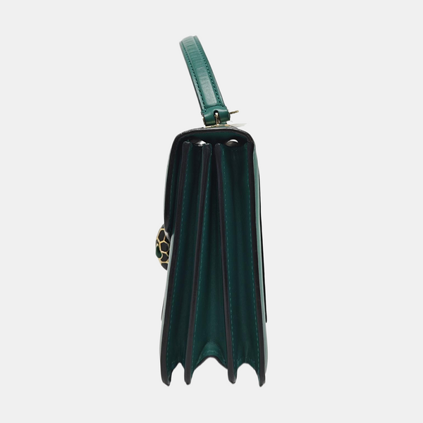 SERPENTI FOREVER Small Calfskin Green
