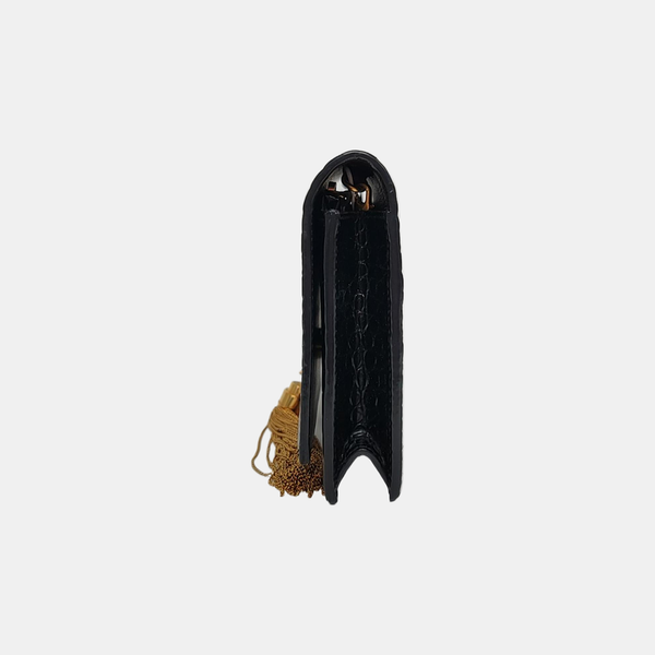 Authenticated pre-owned KATE Calfskin Black - Shoulder Bag at Looply