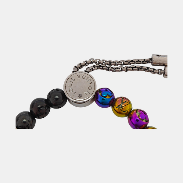 MONOGRAM COLORS PEARLS Metal Multicolor Bracelet