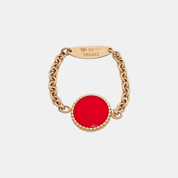 Rose Des Vents 18k Gold Rose Gold Ring EU 52