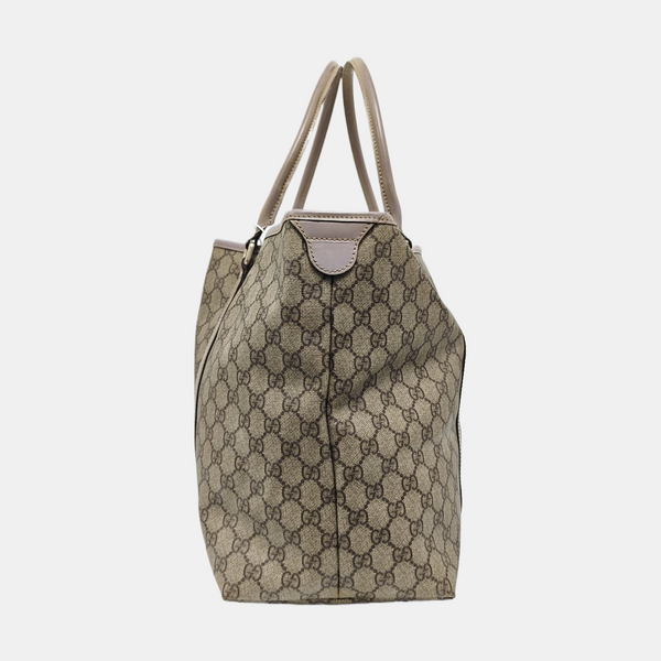 Monogram Coated Canvas Beige