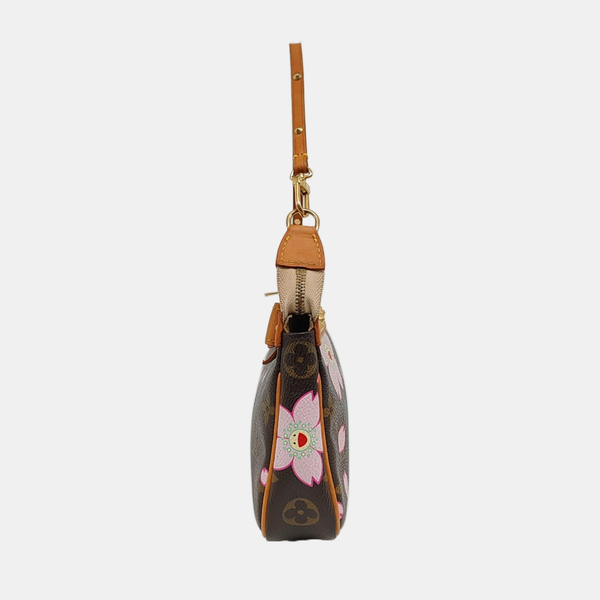 ACCESSOIRES Monogram Coated Canvas Brown