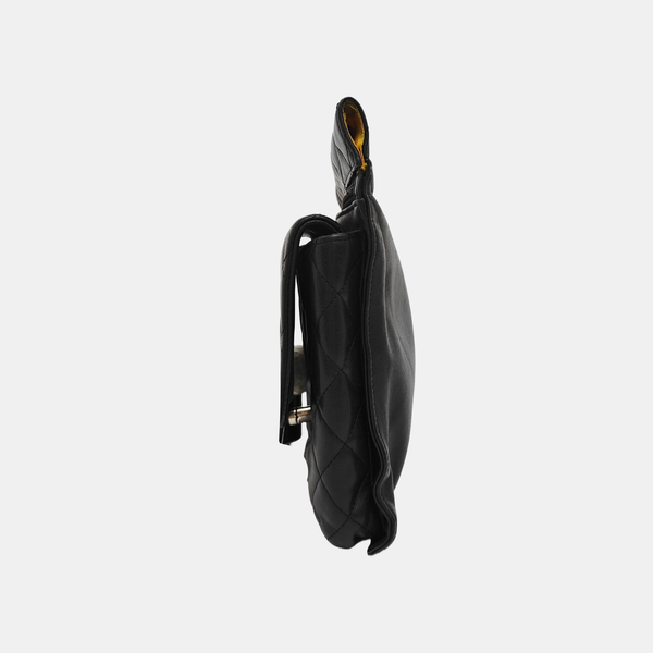 CAMBON Quilted Calfskin Black