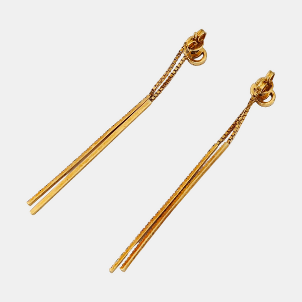 18k Rose Gold Stud Earrings