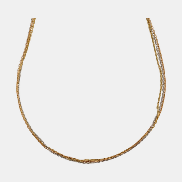 TRINITY 18k Rose Gold Necklace