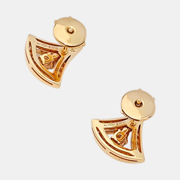 DIVAS' DREAM 18k Rose Gold Stud Earrings