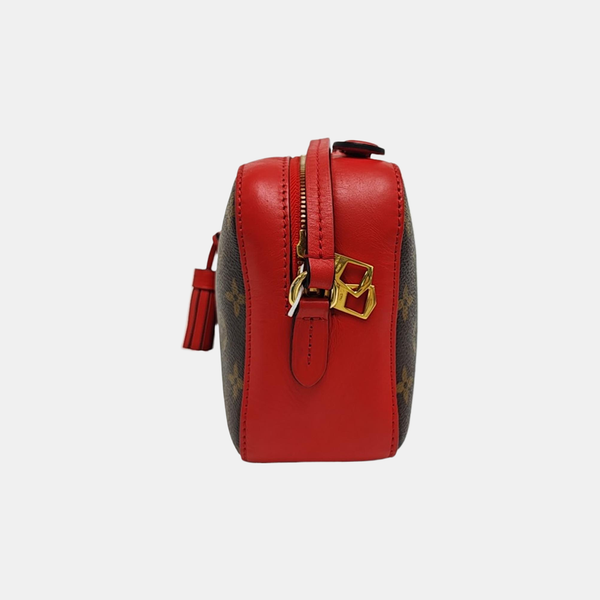SAINTONGE Monogram Coated Canvas Brown