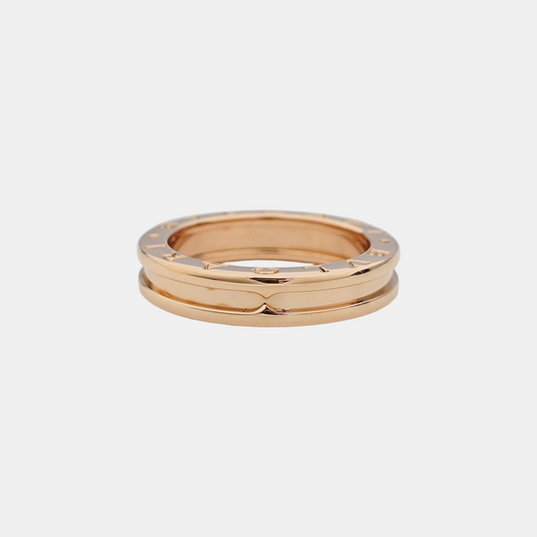 B.ZERO1 18k Rose Gold Ring EU 57