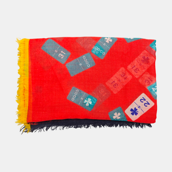 Cashmere Scarf Red