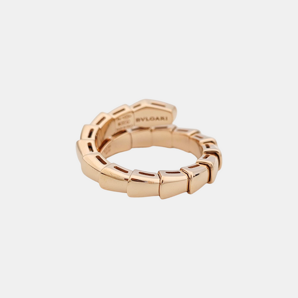 Anillo SERPENTI Oro Rosa de 18k EU 48