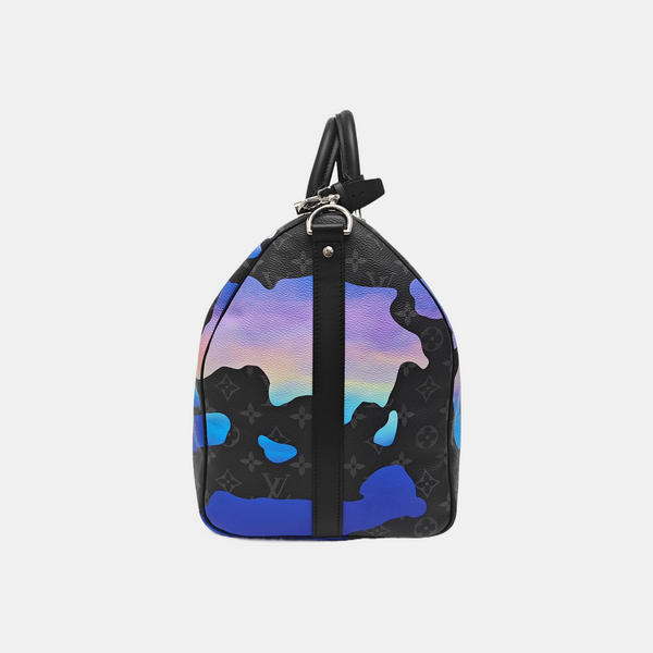 KEEPALL Monogram Coated Canvas Multicolor