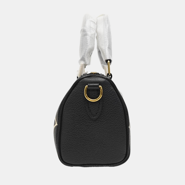 SPEEDY Nano Monogram Calfskin Black