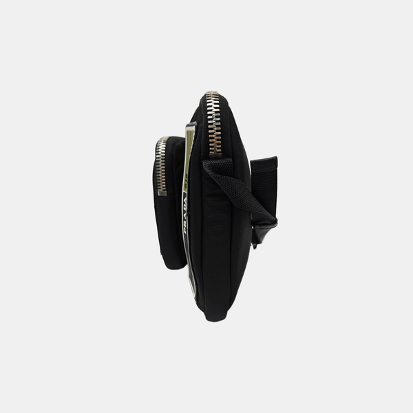 Nylon Shoulder Bag Black