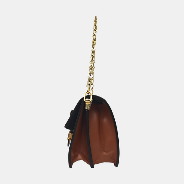 DAUPHINE MM Monogram Coated Canvas Brown
