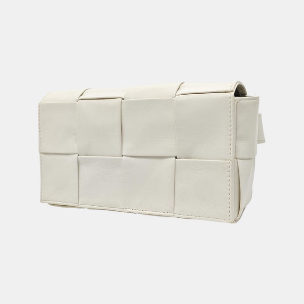 Cassette Small Calfskin White