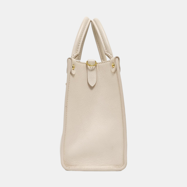 LOCK & GO Calfskin White
