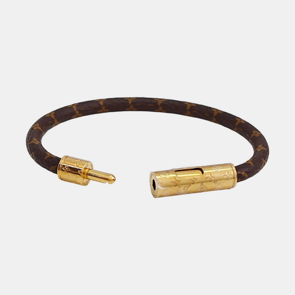 CONFIDENTIEL Metal Brown Bangle