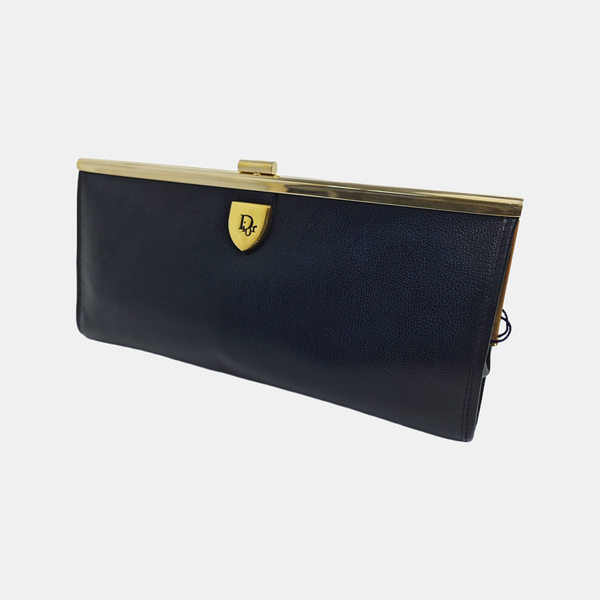 Calfskin Clutch Blue