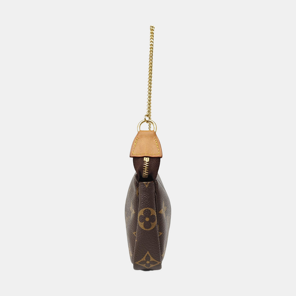 ACCESSOIRES Mini Monogram Coated Canvas Brown