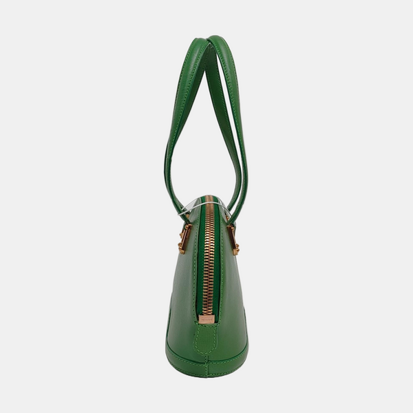 Calfskin Top Handle Bag Green