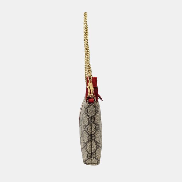 Monogram Coated Canvas Top Handle Bag Beige
