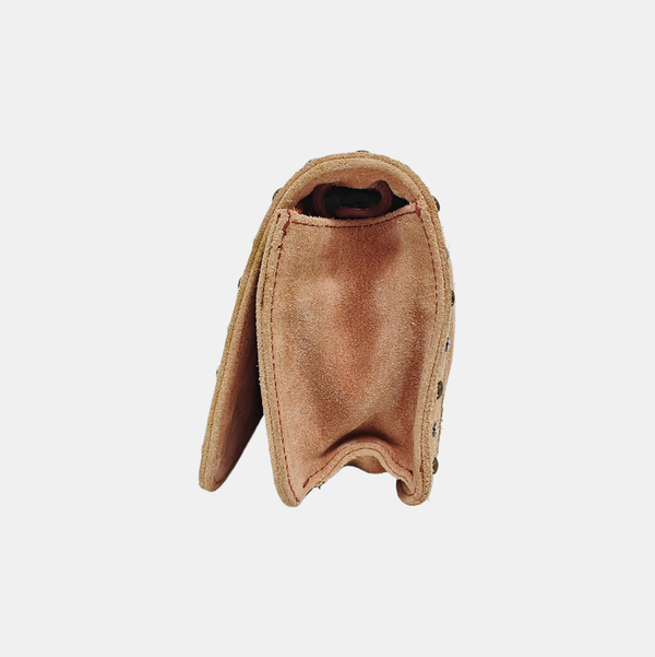 Leather Shoulder Bag Pink