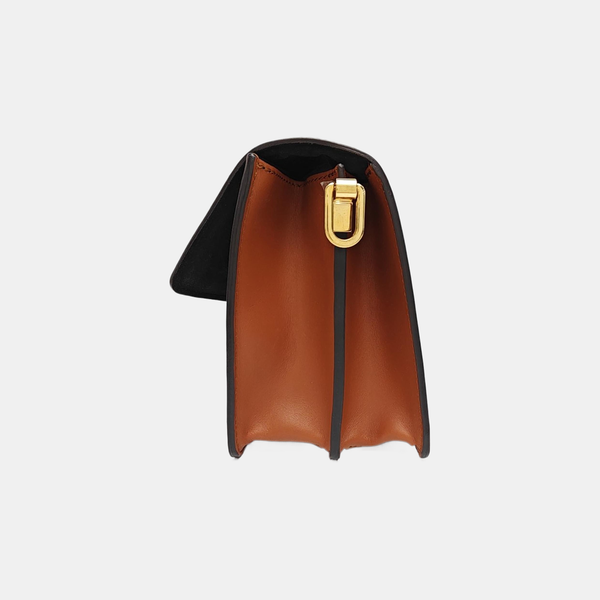 DAUPHINE MM Monogram Coated Canvas Brown