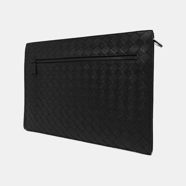 Calfskin Clutch Small Black
